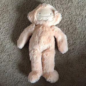 Slumberkins peach big foot